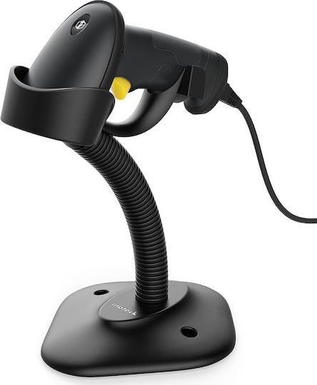 Inateck Scanner Χειρός Ενσύρματο με Δυνατότητα Ανάγνωσης 1D Barcodes