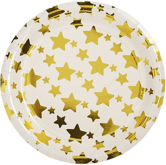 Star Plate for Party 10 Pieces