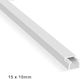 Selbstklebendes Kabelkanal 15x10mm Speedfix Sta...