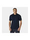 Men's Short Sleeve Blouse Navy Blue