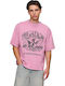 T-shirt Vintage Rust Pink