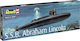 Assembly Model Revell Submarine S.s.b Abraham Lincoln 158 Pieces