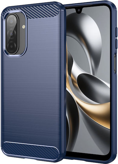 Techsuit Carbon Stoßstange Silikon / Kunststoff Blau (Galaxy A17)