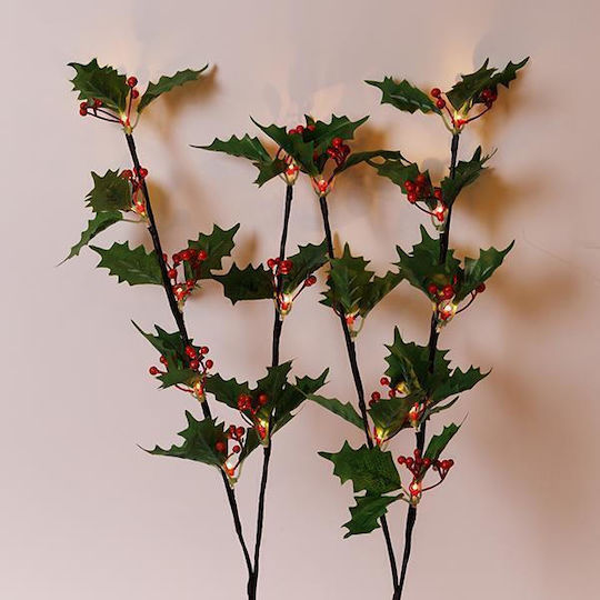 Eurolamp Christmas Lighted Decorative Branch Battery Powered 8cm