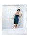 San Lorentzo Crystal Duschvorhang 180x200cm Clear Crystal