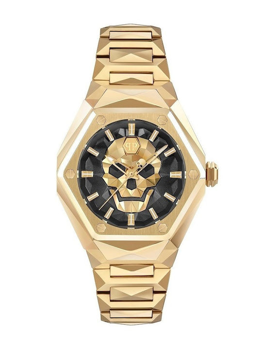 Philipp Plein Skull Men's Watch Battery with Go...