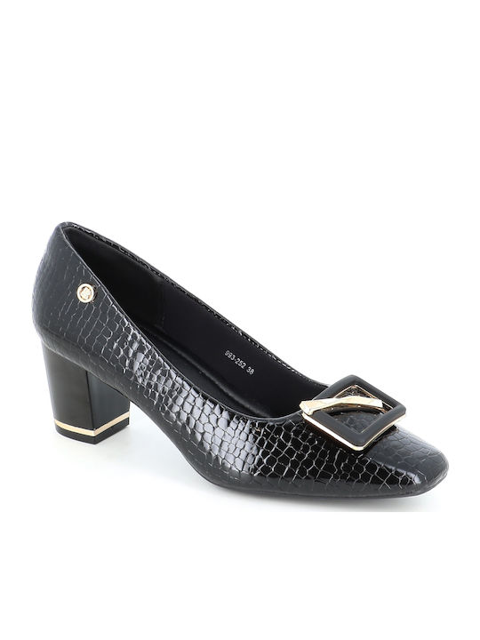 B-Soft Pantofi cu toc Negre