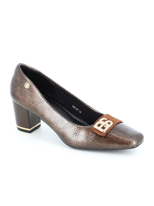 B-Soft Gold Heels