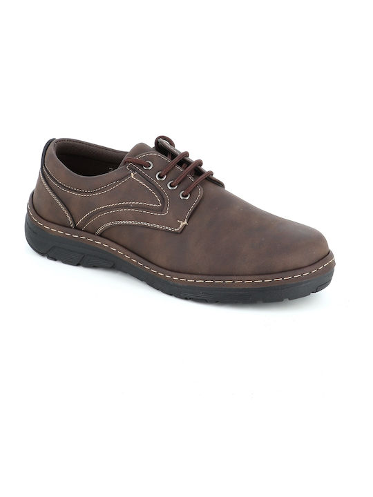 B-Soft Leder Herren Freizeitschuhe Braun