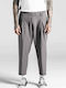 Men's Chino Trousers Loose Fit Grey