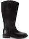 Leather Women's Boots Black