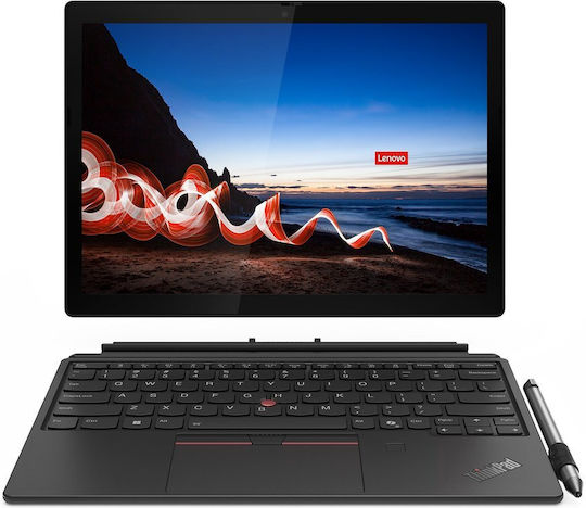 Lenovo ThinkPad X12 Detachable Gen 2 12.3" Tablet (32GB/1TB/German) Μαύρο