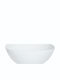 Luminarc Carine Glass Salad Bowl White 27x27cm