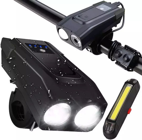 Verk Group Rechargeable Front Bicycle Light