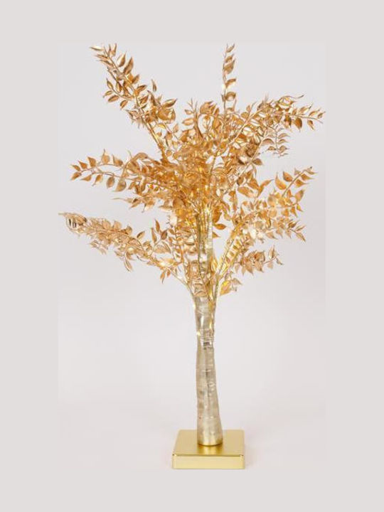 Christmas Decorative Illuminated Tree 60cm IP20 Battery Gold