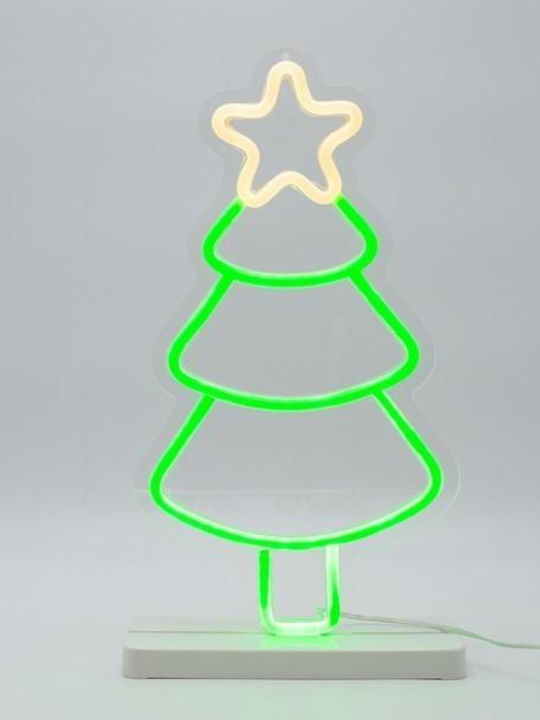 cu lumină LED Decorațiune de Crăciun Plastic Braduleț Tub de lumină 35cm. Exterior Electrică