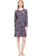 Pink Label Winter Damen Nachthemd
