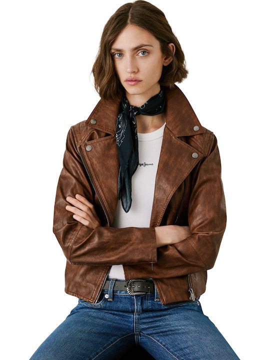 Women's Lifestyle Jacket for Winter Brown