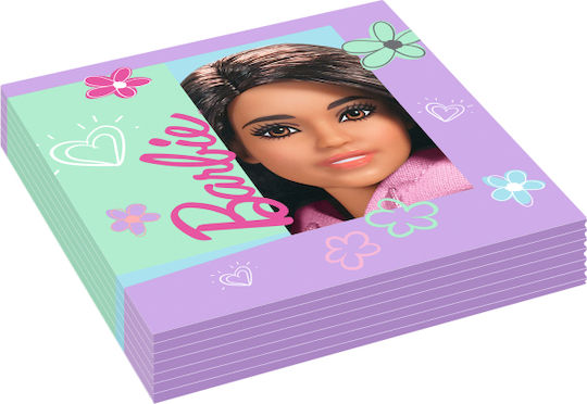 Парти Салфетки Barbie Sweet Life 16 Бройки 9915483 Bal-9915483