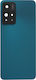 Battery Cover 5g Battery Door + Battery Door Adhesive + Back Camera Lens Bezel Green for Redmi Note 11 Pro+