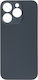Battery Cover Battery Door Adhesive Large Hole Black for iPhone 14 Pro