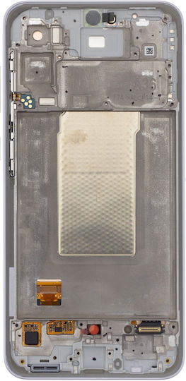 Samsung A366b Galaxy A36 5G LCD Display + Touch-Einheit + Frontabdeckung Lavendel Service Pack