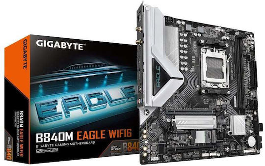 Gigabyte B840M EAGLE WIFI6 Motherboard Micro ATX με AMD AM5 Socket