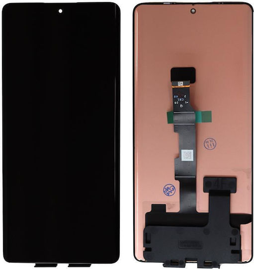 O ecran OLED cu Mecanism Tactil pentru Xiaomi Redmi Note 14 Pro 4G (Negru)