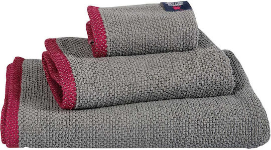 Greenwich Polo Club Bath Towel Set 3pcs Cozy 4102 Gray Weight 480gr/m²