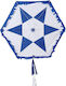 Lianos Hexagon Kite with Tail & Twine 1pcs