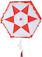 Lianos Hexagon Kite with Tail & Twine 1pcs