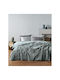 Kentia Бела Одеяло Кадифе King Size 260x240см