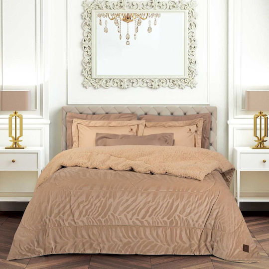 Greenwich Polo Club Κουβερτοπάπλωμα Υπέρδιπλο 240x250εκ. 4434 Beige