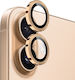 Northjo Camera Protection Tempered Glass Gold for the Apple iPhone 17