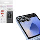 Volte-Tel Camera Protection Tempered Glass Black for the Samsung Z Flip 7 5G F766