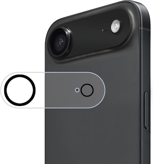Apple iPhone Air Enkay Tempered Glass Camera Black Circle Design