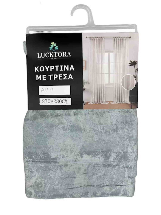 Lucktora Завеса с Плик с писалка Сив LCT-14598 270x280бр