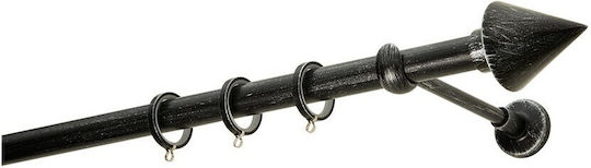 Zogometal Μεταλλικό Κουρτινόξυλο R4146 Φ25mm