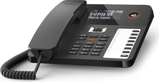 Gigaset Desk800a Corded Phone Office Black S30350-H225-C101