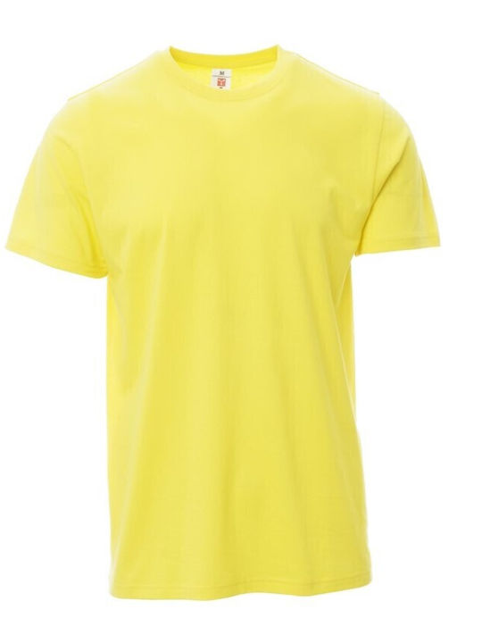 Payper Print Werbe-T-Shirt Yellow