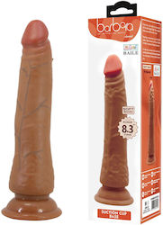 Ρεαλιστικό Dildo με Βεντούζα Flesh 21cm