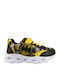 Kids Sneakers with Lights Black