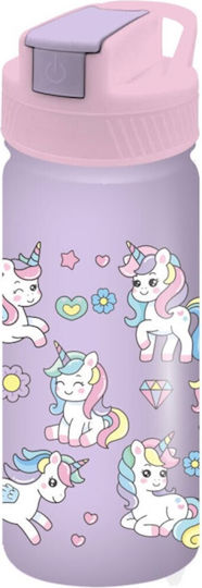 Unicorn Stainless Steel Kids Water Bottle Prime Line 450ml