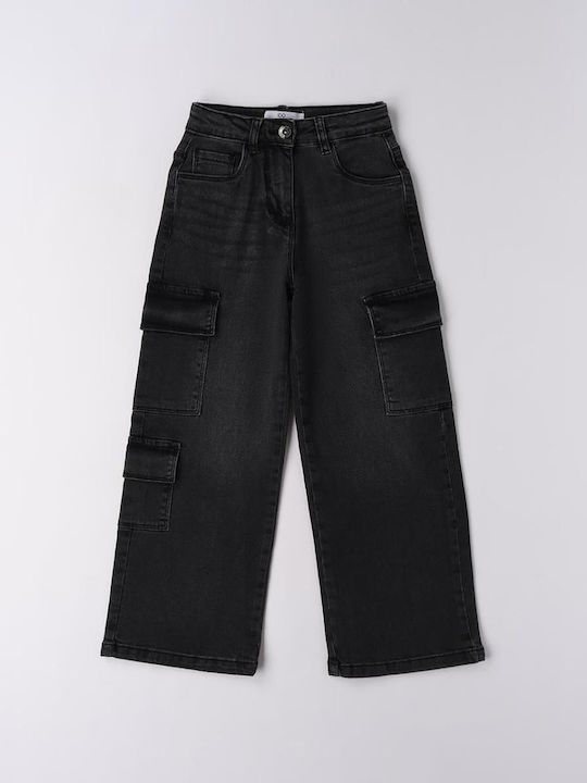 Kids' Denim Pants Black