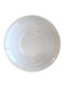 Serving Plate Desert Porcelain White with Diameter 20.5cm