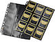 Dragon Shield Japanese Size 18-Pocket Pages Display Yu-Gi-Oh Card Pages 9-Pocket Japanese Size Transparent