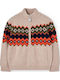 Kids Cardigan Knitted Beige