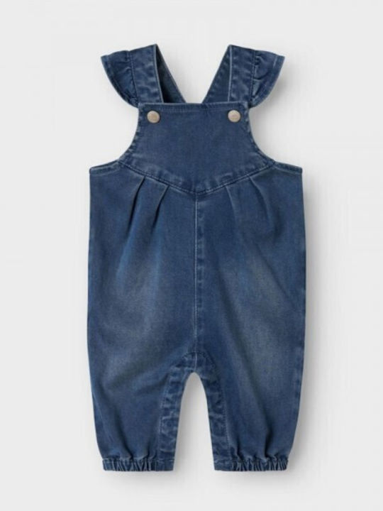 Name It Παιδική Τζιν Σαλοπέτα Dark Blue Denim