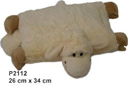 Kuscheltier Schaf Kissen 26x34cm