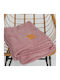 Sherpa Lama Decke Sherpa Einlagig 150x200cm Dusty Rose